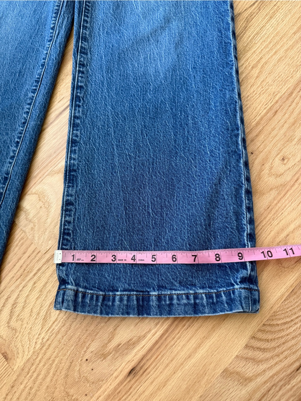 Madewell The Perfect Vintage Wide Leg 29 Patch Pockets Jean Medium Wash - Picture 7 of 10